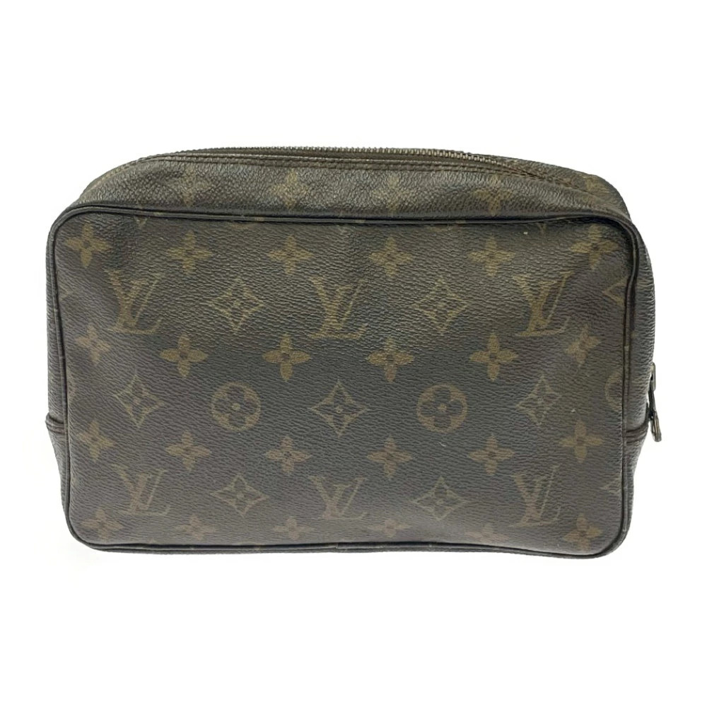 LOUIS VUITTON Monogram Troussard Toilette Brown Shoulder Bag